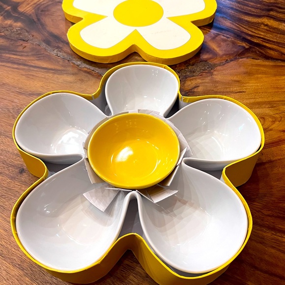 Spring Daisy Serving Dish - Picture 1 of 6